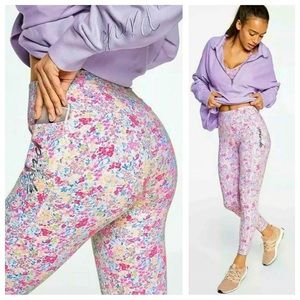 PINK Victoria’s Secret Ultimate High Waist Floral Leggings